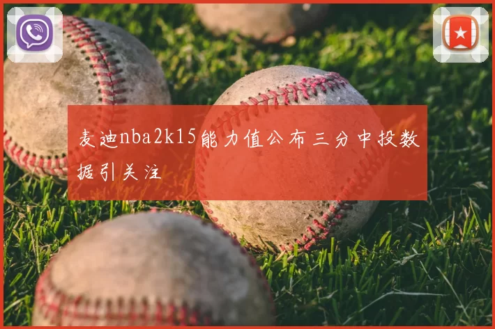 麦迪nba2k15能力值公布三分中投数据引关注
