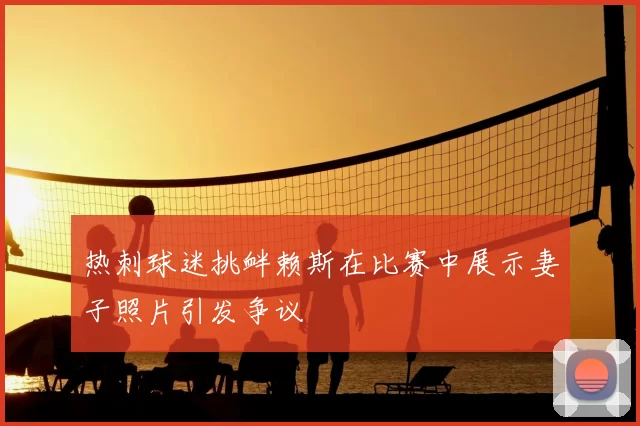 热刺球迷挑衅赖斯在比赛中展示妻子照片引发争议