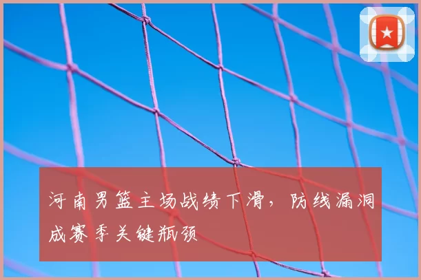 河南男篮主场战绩下滑，防线漏洞成赛季关键瓶颈