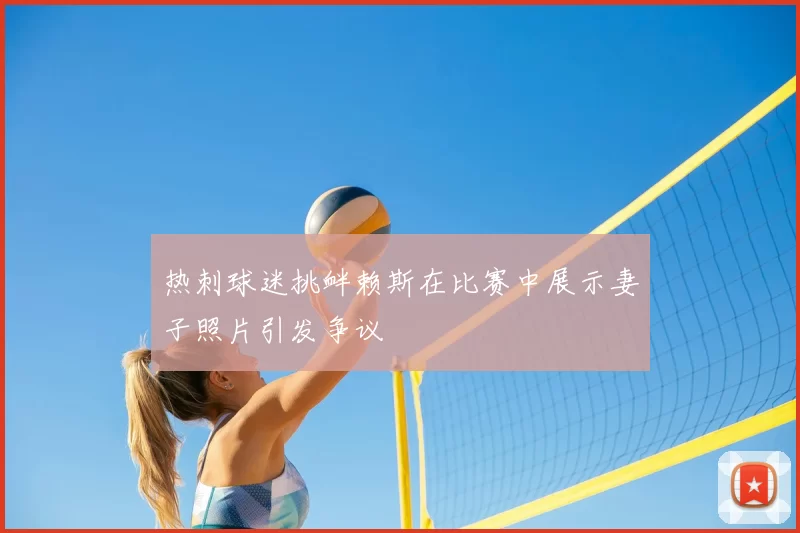 热刺球迷挑衅赖斯在比赛中展示妻子照片引发争议