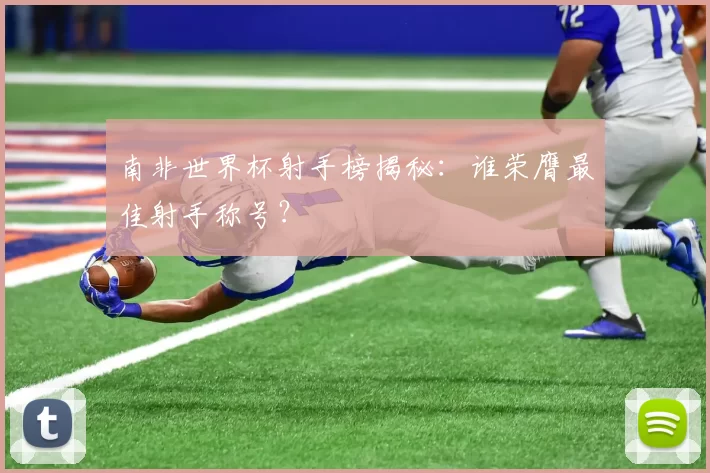 南非世界杯射手榜揭秘：谁荣膺最佳射手称号？